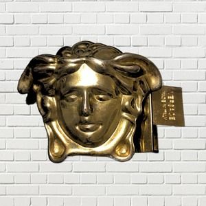 Versace Medusa Head Belt Buckle Gold Tone MADE IN ITALY